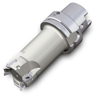 Picture of INGERSOLL 1AX2K-10032HQR01 Milling Cutter 90.0° 1.000 HSK80 2 Flute Coolant 0.63 Max DOC 4.500 OAL