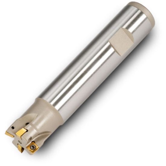 Picture of INGERSOLL 1TJ1C-0701284R01 Milling Cutter 90.0°, Back Draft 0.750 Weldon 0.7500 4 Flute Coolant 0.18 Max DOC 3.250 OAL