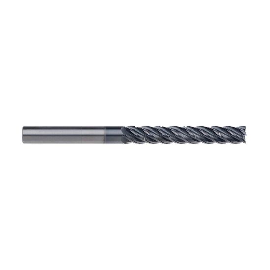 Picture of IMCO 68277 DIA 5/8 SH 0.6250 LOC 3.2500 OAL 6.00 End Mill Standard Flute Standard Helix Carbide AlCrN Single End Corner Radius 0.0300 0.76MM enDURO Mill