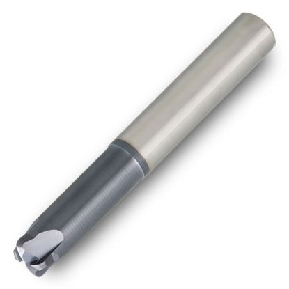 Picture of INGERSOLL 45A01000T7RA015 IN2003 DIA 1MM SH 0.0394 LOC 0.0020 OAL 1.9685 End Mill Carbide TiAlN Single End High Feed0.0039 0.10MM CHIPSURFER