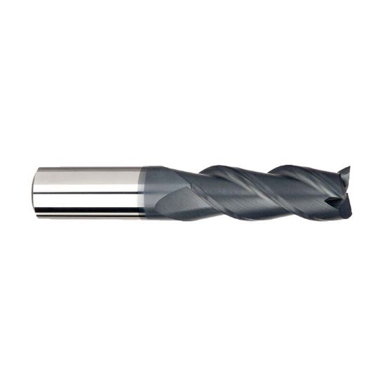 Picture of IMCO 62308 DIA 1/8 SH 0.1250 LOC 0.50 OAL 1.50 End Mill Standard Flute Standard Helix Carbide AlTiN Single End Square Sharp enDURO Mill