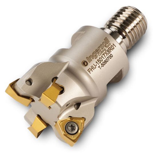 Picture of INGERSOLL FHU-12017X8R01 Milling Cutter 1.250 Screw M16 3 Flute 0.23 Max DOC
