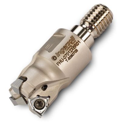 Picture of INGERSOLL FHU-10015X7R01 Milling Cutter 1.000 Screw M12 4 Flute Coolant 0.15 Max DOC