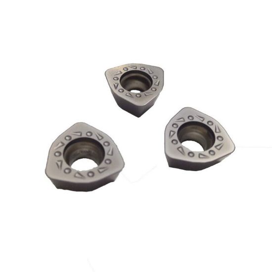 Picture of ICE WDGT06T320ZTR IP2202 Milling Insert Trigon TiAlN 0.079 Corner Radius