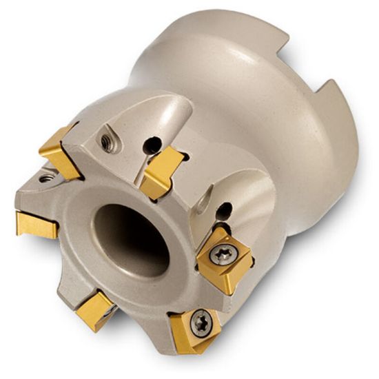 Picture of INGERSOLL TJ1D-30R01 Milling Cutter Backdraft 3.000 Shell Arbor 1.0000 9 Flute Coolant 0.24 Max DOC 1.750 OAL
