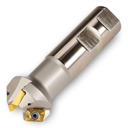 Picture of INGERSOLL 12P1R-0701780R01 Milling Cutter 30.0° 0.750 Cylindrical 1.0000 3 Flute Coolant 0.22 Max DOC 4.000 OAL