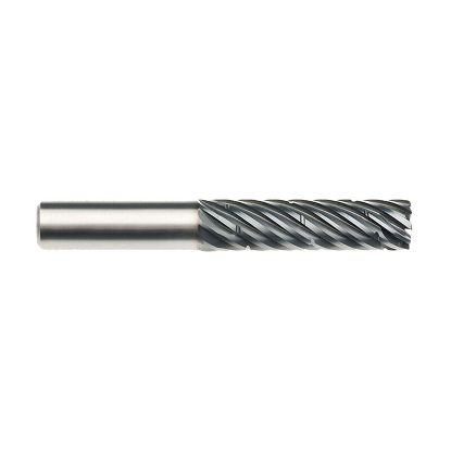 Picture of IMCO 63860 DIA 1 SH 1.00 LOC 3.00 OAL 6.00 End Mill Standard Flute Standard Helix Carbide AlCrN Single End Corner Radius 0.1250 3.18MM Pow-R-Path Mill