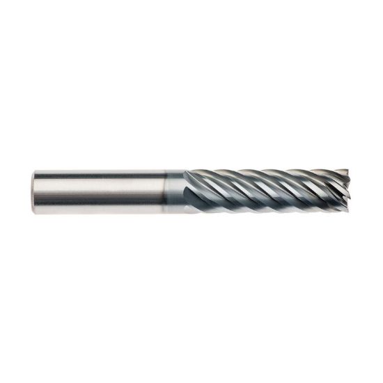 Picture of IMCO 63615 DIA 1 SH 1.00 LOC 3.00 OAL 6.00 End Mill Carbide AlCrN Single End Square Sharp Pow-R-Path Mill