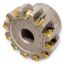Picture of INGERSOLL DJ1H-20R01 Milling Cutter 90.0° 2.000 Shell Arbor 0.7500 3 Flute 0.04 Max DOC 1.750 OAL