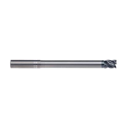 Picture of IMCO 67066 DIA 3/4 SH 0.7500 LOC 1.00 OAL 7.00 End Mill Standard Flute Standard Helix Carbide AlCrN Single End Corner Radius 0.1200 3.05MM enDURO Mill