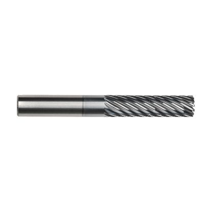Picture of IMCO 64355 DIA 1-1/4 SH 1.2500 LOC 3.1250 OAL 6.50 End Mill Standard Flute Standard Helix Carbide AlCrN Single End Corner Radius 0.0600 1.52MM Pow-R-Path Mill