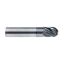 Picture of IMCO 65004 DIA 1/8 SH 0.1250 LOC 0.2500 OAL 1.50 End Mill Standard Flute Standard Helix Carbide AlCrN Single End Ball Nose enDURO Mill