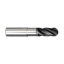 Picture of IMCO 68114 DIA 25MM SH 0.9843 LOC 1.2598 OAL 4.7244 End Mill Standard Flute Variable Helix Carbide AlCrN Single End Ball Nose Pow-R-Feed Mill