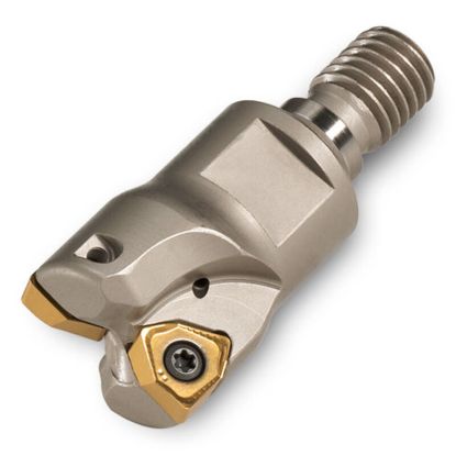 Picture of INGERSOLL 1DJ1F-10015X7R01 Milling Cutter 90.0° 1.000 Screw M12 2 Flute Coolant 0.244 Max DOC