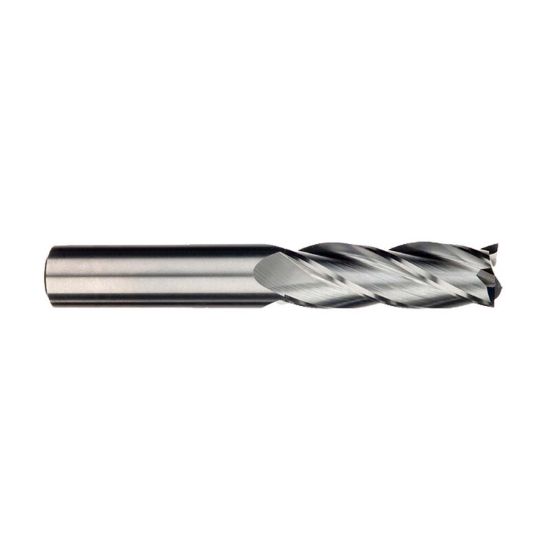 Picture of IMCO 34164 DIA 1 SH 1.00 LOC 3.00 OAL 6.00 End Mill Standard Flute Standard Helix Carbide Uncoated Single End Square Sharp General Purpose