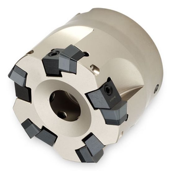 Picture of INGERSOLL 5J2H-30R01 Milling Cutter 90.0° 3.000 Shell Arbor 1.0000 5 Flute 0.24 Max DOC 2.380 OAL