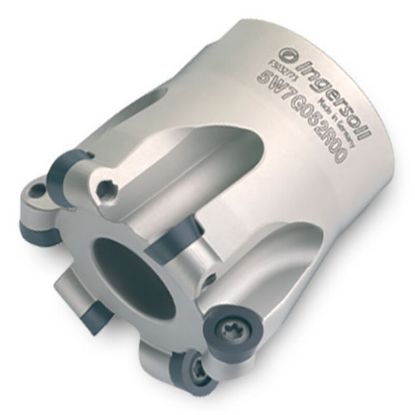 Picture of INGERSOLL 5W7K-60R01 Milling Cutter Button Cutter 6.000 Shell Arbor 1.5000 9 Flute 0.315 Max DOC 2.500 OAL