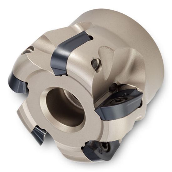 Picture of INGERSOLL 2J4E-20R02 Milling Cutter 90.0° 2.000 Shell Arbor 0.7500 5 Flute Coolant 0.63 Max DOC 1.570 OAL