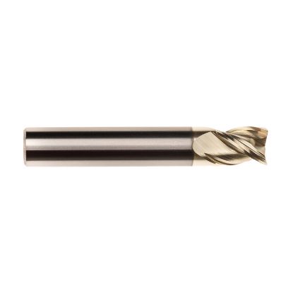 Picture of IMCO 61089 DIA 1 SH 1.00 LOC 2.00 OAL 5.00 End Mill Standard Flute High Helix Carbide Uncoated Single End Square Sharp Streaker Mill