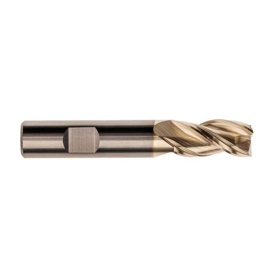 Picture of IMCO 61104 DIA 1 SH 1.00 LOC 2.00 OAL 5.00 End Mill Standard Flute High Helix Carbide Uncoated Single End Square Sharp Streaker Mill