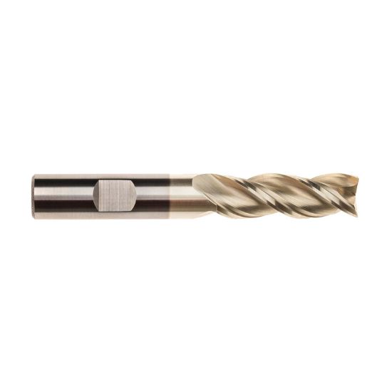 Picture of IMCO 61105 DIA 1 SH 1.00 LOC 3.2500 OAL 6.00 End Mill Standard Flute High Helix Carbide Uncoated Single End Square Sharp Streaker Mill