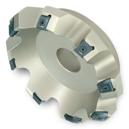 Picture of INGERSOLL SN6N-04R01 Milling Cutter 45.0° 4.000 Shell Arbor 1.5000 6 Flute 0.35 Max DOC 2.375 OAL
