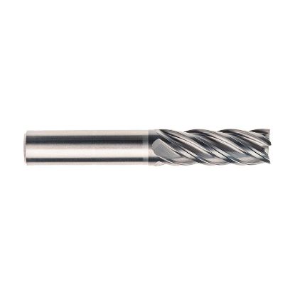 Picture of IMCO 61533 DIA 1/2 SH 0.50 LOC 1.2500 OAL 3.2500 End Mill Standard Flute Standard Helix Carbide TAC Single End Corner Radius 0.0600 1.52MM Pow-R-Path Mill