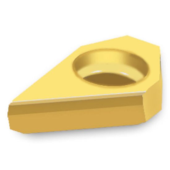 Picture of INGERSOLL GOMT060245R IN2505 Hole Making Indexable Drill Insert 45.0° Chamfer TiAIN + TiN