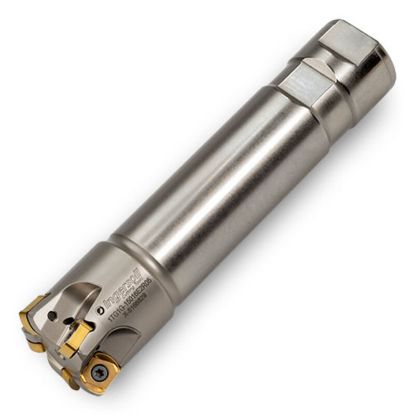 Picture of INGERSOLL 1TG1G-12047E2R03 Milling Cutter 1.250 Cylindrical 1.2500 3 Flute Coolant 0.06 Max DOC 7.750 OAL