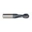 Picture of IMCO 90087 DIA 3/16 SH 0.1875 LOC 0.6250 OAL 2.00 End Mill Standard Flute Standard Helix Carbide AlTiN Single End Ball Nose General Purpose