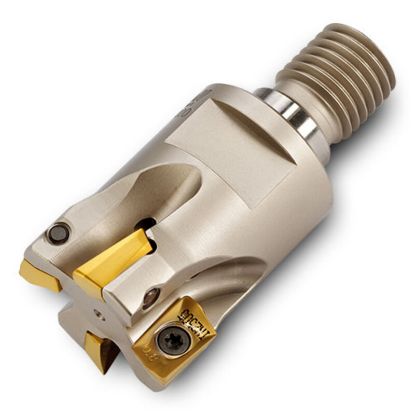 Picture of INGERSOLL 12J1R020035X6R00 Milling Cutter 90.0° 0.787 Screw M10 2 Flute Coolant 0.4724 Max DOC