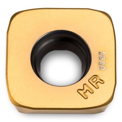 Picture of INGERSOLL SDXS1906MPR-MR IN2505 Milling Insert Square 0.210 TiAIN + TiN GoldQuadF Insert