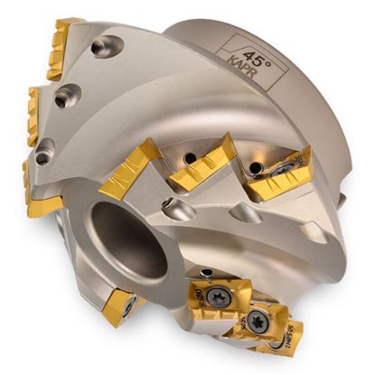 Picture of INGERSOLL 22M3R-17020D3R01 Milling Cutter 60.0° 1.750 Cylindrical 1.0000 4 Flute Coolant 1.15 Max DOC 2.000 OAL