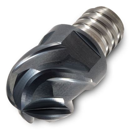Picture of INGERSOLL 47B-7562TURQ10 IN2006 DIA 3/4 SH T12 LOC 0.7500End Mill,Replacable Head Standard Flute Variable Helix Carbide TiAlN Single End Ball Nose CHIPSURFER