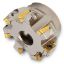 Picture of INGERSOLL 2J1G-60R02 Milling Cutter 90.0° 6.000 Shell Arbor 2.0000 8 Flute 0.63 Max DOC 2.000 OAL