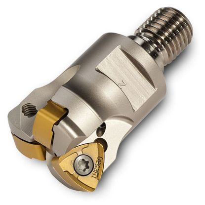 Picture of INGERSOLL 1DG1P-15017X8R01 Milling Cutter 1.500 Screw M16 3 Flute Coolant 0.0787 Max DOC