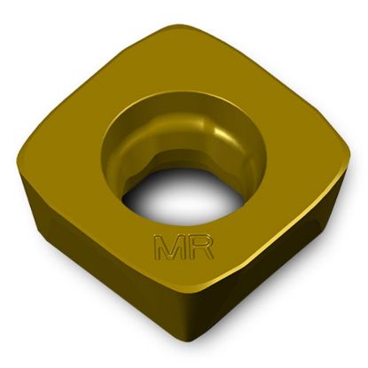 Picture of INGERSOLL SDXS0904MPR-MM IN4005 Milling Insert Square TiAIN + AlCrO GoldQuadF Insert