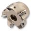 Picture of INGERSOLL AX2Q-20R02 Milling Cutter 90.0° 2.000 Shell Arbor 0.7500 3 Flute Coolant 0.83 Max DOC 2.000 OAL