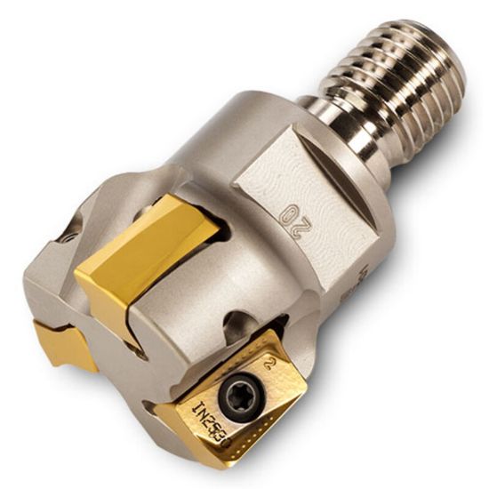 Picture of INGERSOLL 1TJ1N-15015X8R01 Milling Cutter 90.0° 1.500 Screw M16 3 Flute Coolant 0.59 Max DOC