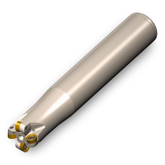 Picture of INGERSOLL 15B8E-06011S6R01 Milling Cutter Button Cutter 0.625 Cylindrical 0.6250 2 Flute Coolant 0.1575 Max DOC 4.000 OAL