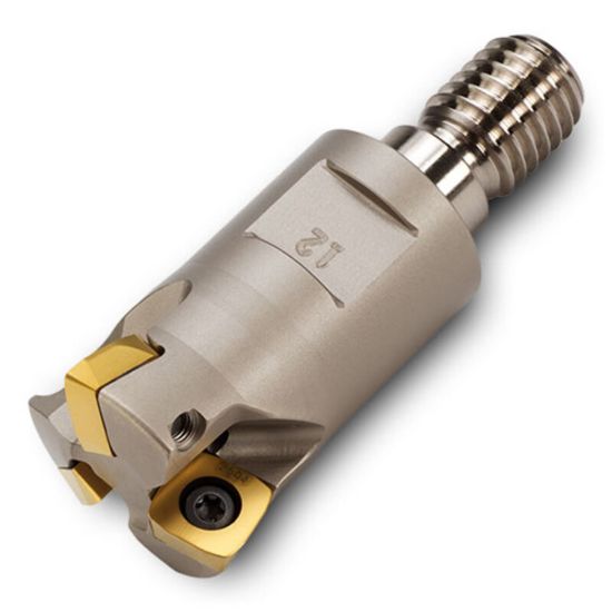 Picture of INGERSOLL 15G1F-15017X9R01 Milling Cutter 1.500 Screw M20 5 Flute Coolant 0.06 Max DOC