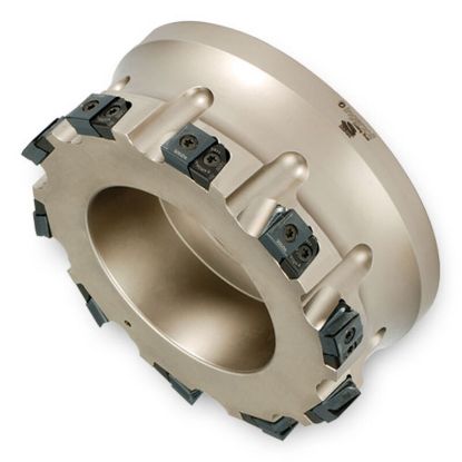 Picture of INGERSOLL SJ2N-06A01 Milling Cutter 90.0° 6.000 Shell Arbor 1.5000 8 Flute 0.68 Max DOC 2.375 OAL