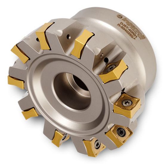 Picture of INGERSOLL DJ6T-80R01 Milling Cutter 90.0° 8.000 Shell Arbor 2.5000 14 Flute 0.47 Max DOC 2.375 OAL