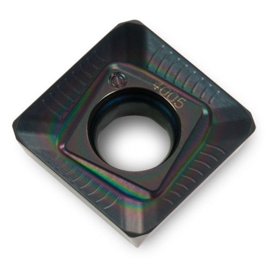 Picture of INGERSOLL SDMS1906ZPR-PP IN4005 Milling Insert Square 0.748 TiAIN + AlCrO GoldQuadF Insert