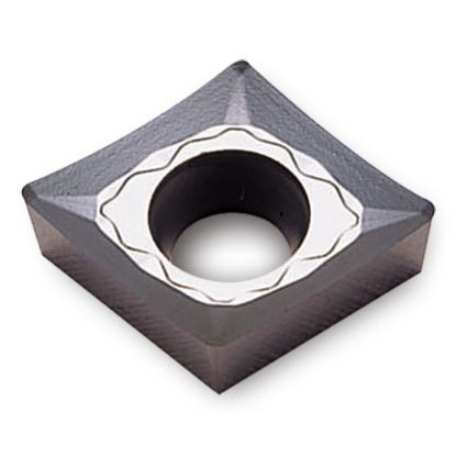Picture of INGERSOLL CCGT21.50.5FL K10 Turning Insert 80.0° TiN + TiCN + TiC + Al2O3 + TiN 0.008 Corner Radius