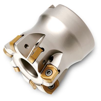 Picture of INGERSOLL TG4G080R00 Milling Cutter 3.150 Shell Arbor 0.6300 7 Flute Coolant 0.06 Max DOC 1.968 OAL