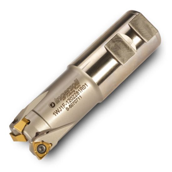 Picture of INGERSOLL 1WJ1F-1001780R01 Milling Cutter 90.0° 1.000 Cylindrical 1.0000 2 Flute Coolant 0.22 Max DOC 4.000 OAL