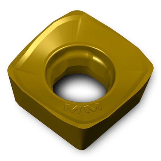 Picture of INGERSOLL SDXS1305MDR-PH IN4005 Milling Insert Square 0.511 TiAIN + AlCrO GoldQuadF Insert