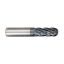 Picture of IMCO 65480 DIA 3/4 SH 0.7500 LOC 2.3750 OAL 5.00 End Mill Standard Flute Standard Helix Carbide AlCrN Single End Ball Nose enDURO Mill