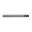 Picture of IMCO 65729 DIA 3/8 SH 0.3750 LOC 0.50 OAL 5.00 End Mill Standard Flute Standard Helix Carbide AlCrN Single End Ball Nose enDURO Mill
